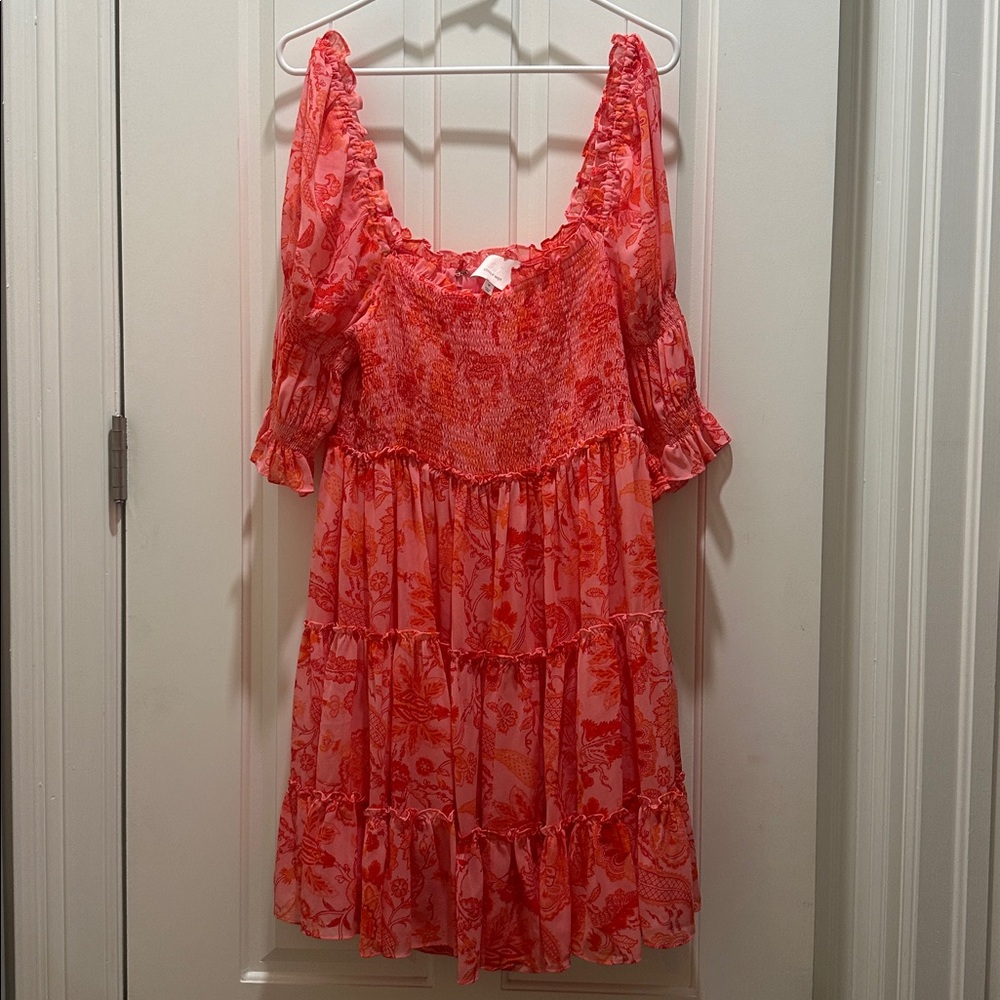 Cinq à Sept Pink Floral Dress